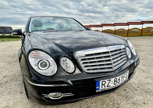mercedes benz klasa e podkarpackie Mercedes-Benz Klasa E cena 53000 przebieg: 188000, rok produkcji 2008 z Pszczyna
